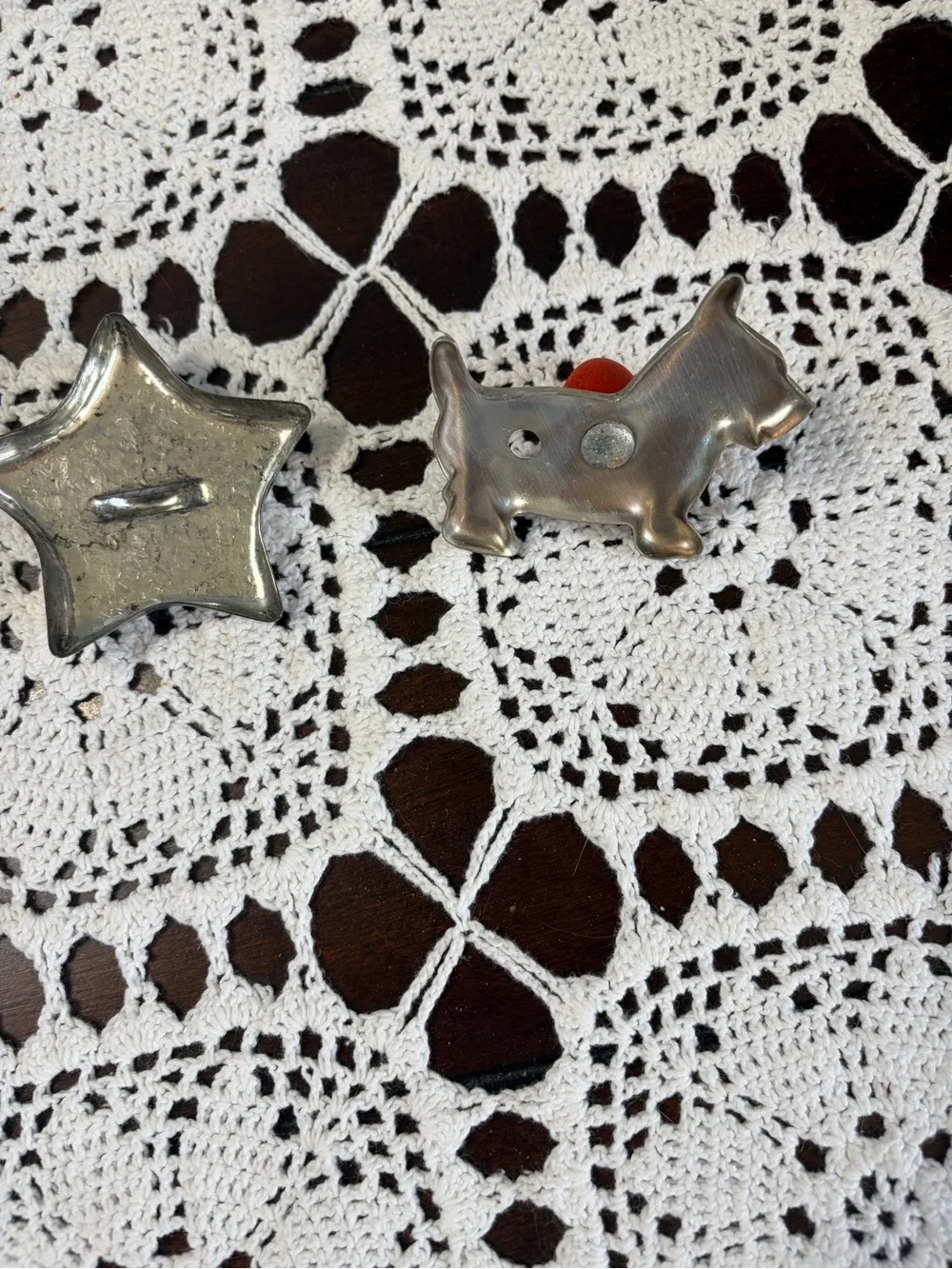 Vintage Dog and Star Cookie Cutters